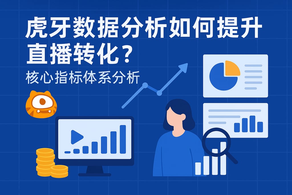 虎牙数据分析如何提升直播转化？核心指标体系分析