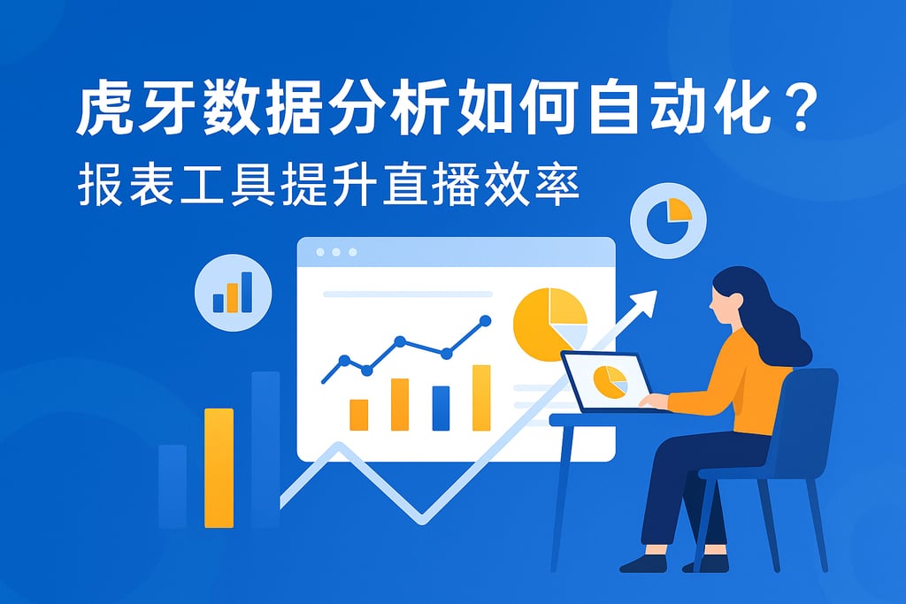 虎牙数据分析如何自动化？报表工具提升直播效率