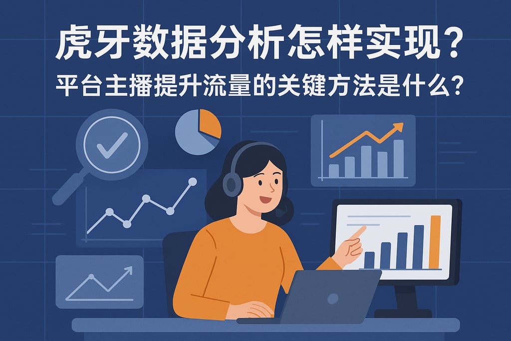虎牙数据分析怎样实现？平台主播提升流量的关键方法是什么？