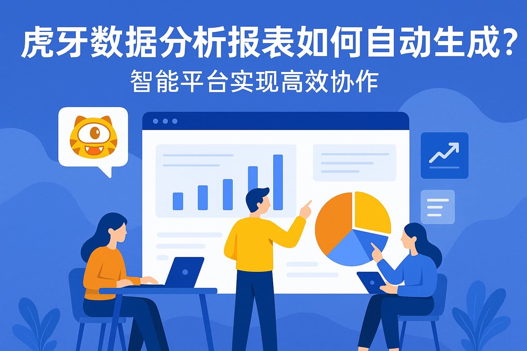 虎牙数据分析报表如何自动生成？智能平台实现高效协作