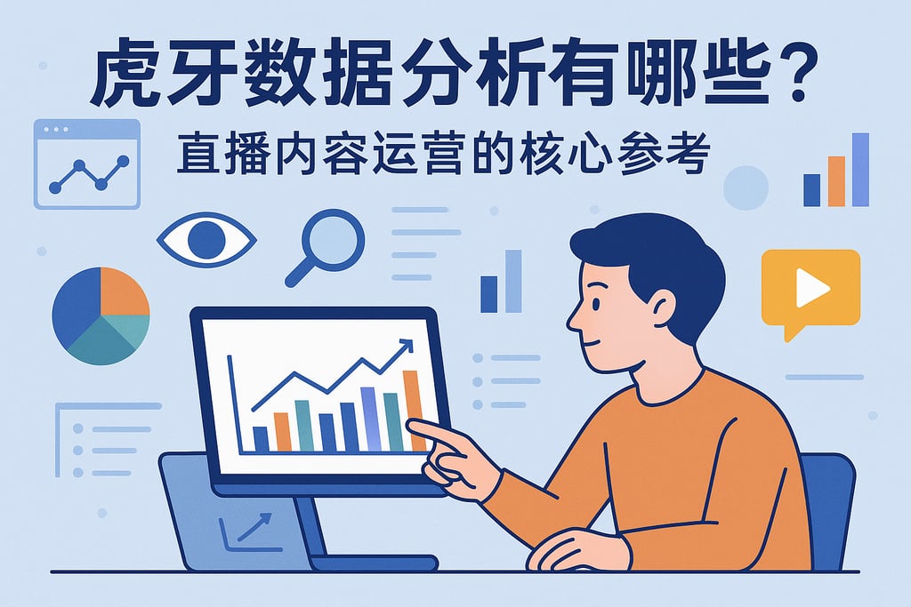 虎牙数据分析有哪些指标？直播内容运营的核心参考