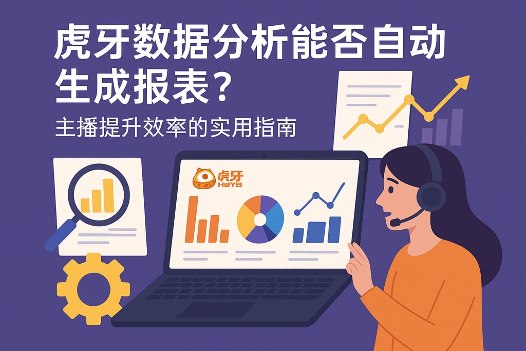 虎牙数据分析能否自动生成报表？主播提升效率的实用指南