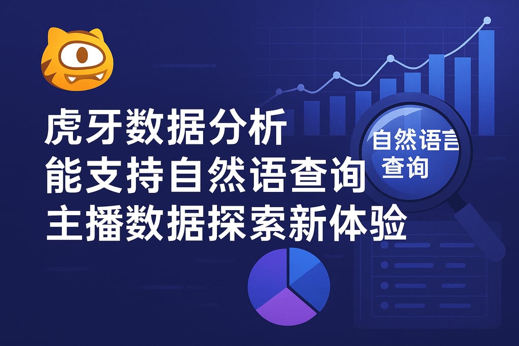 虎牙数据分析能支持自然语言查询吗？主播数据探索新体验