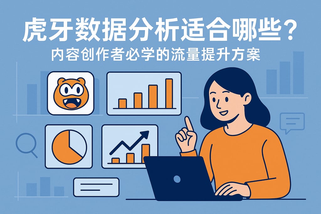 虎牙数据分析适合哪些岗位？内容创作者必学的流量提升方案