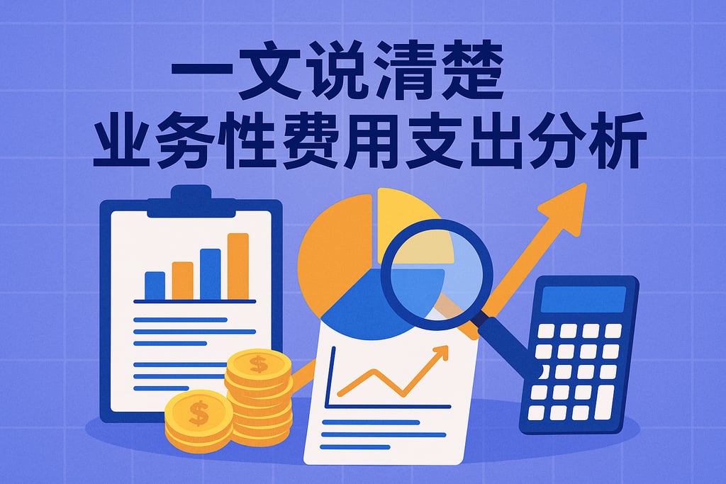 一文说清楚业务性费用支出分析