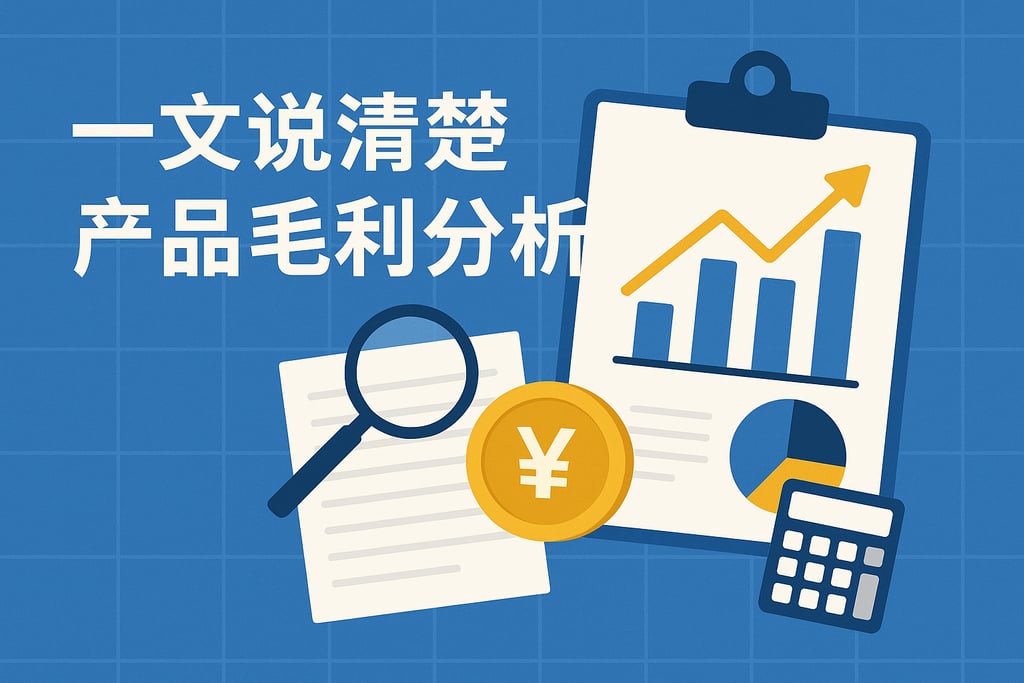 一文说清楚产品毛利分析
