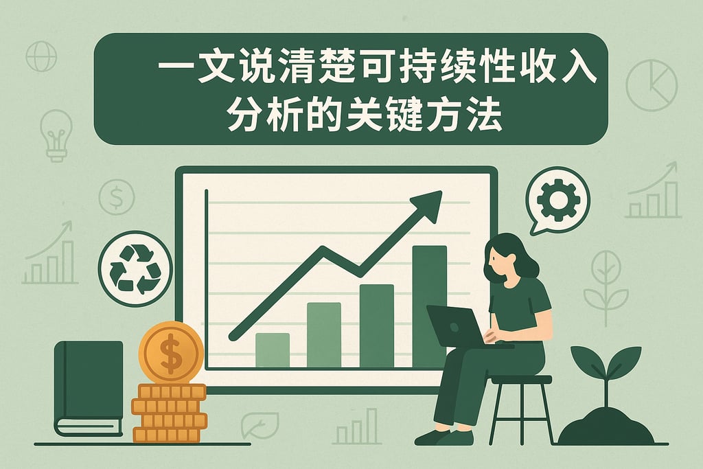 一文说清楚可持续性收入分析的关键方法