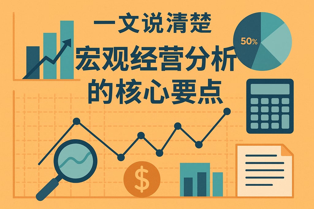 一文说清楚宏观经营分析的核心要点