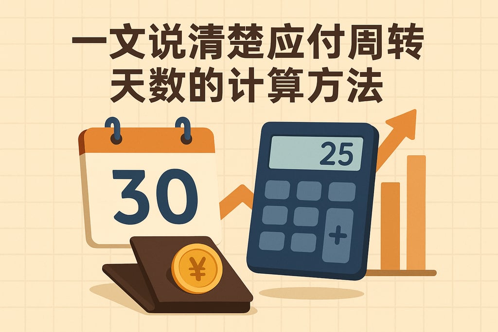 一文说清楚应付周转天数的计算方法