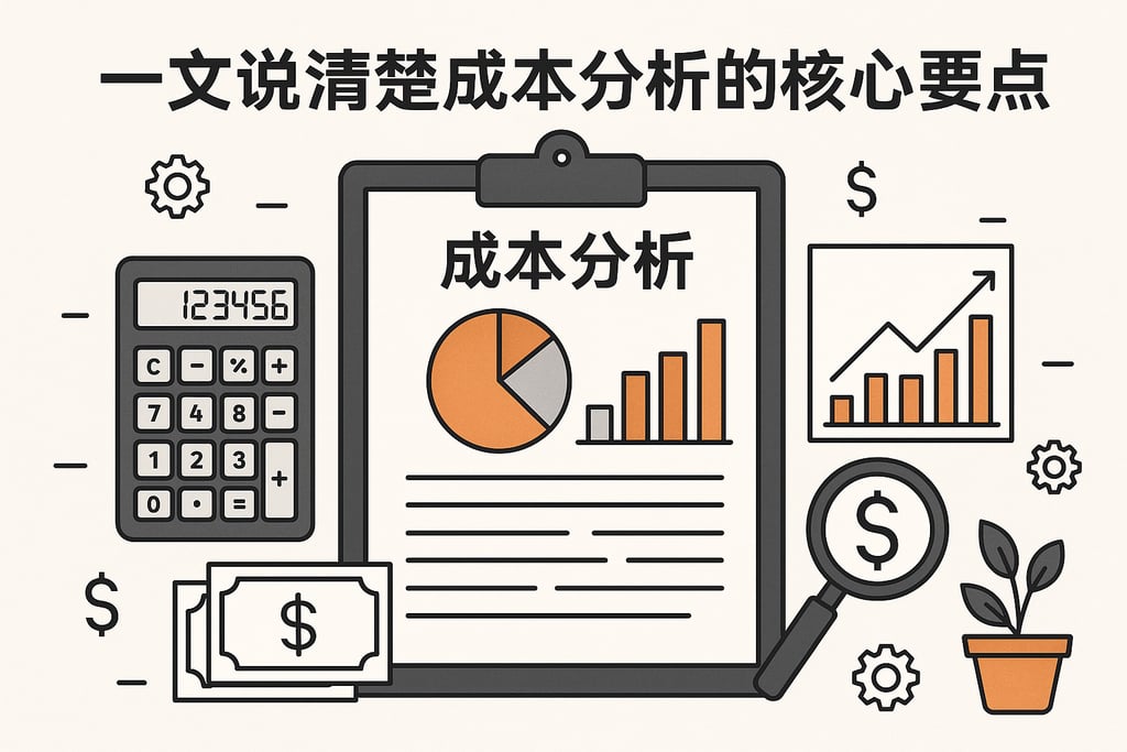 一文说清楚成本分析的核心要点