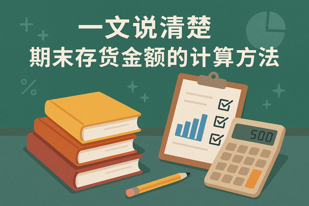 一文说清楚期末存货金额的计算方法
