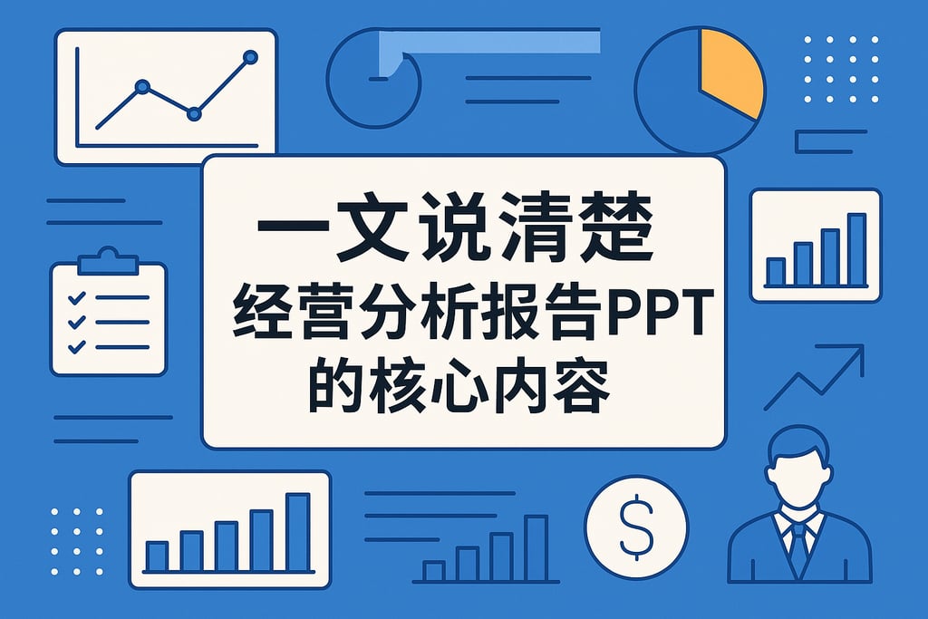 一文说清楚经营分析报告ppt的核心内容