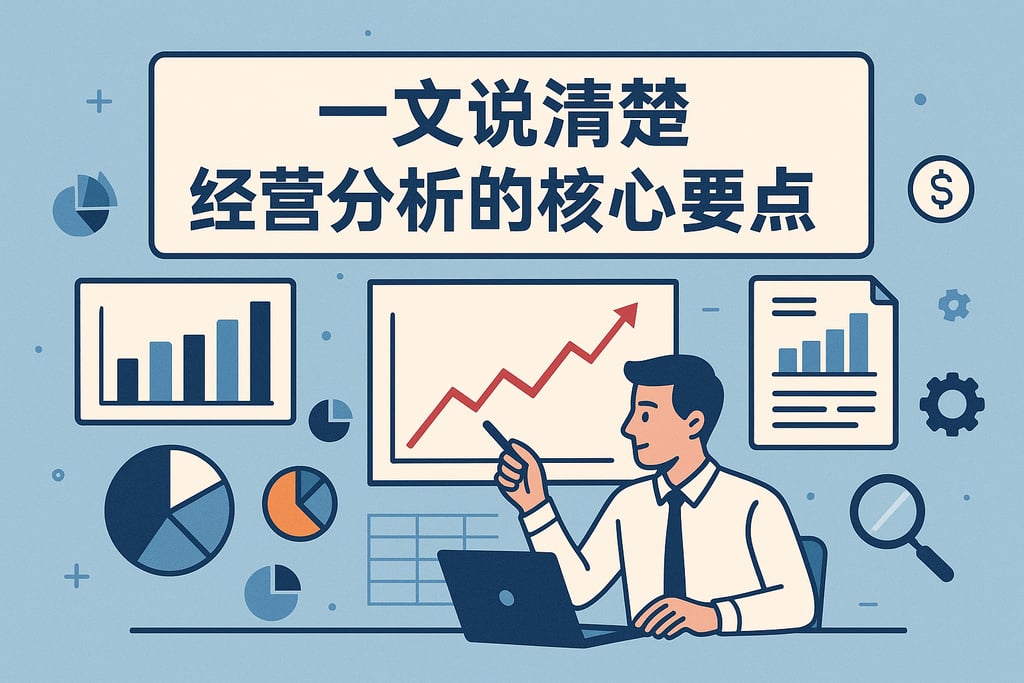 一文说清楚经营分析的核心要点