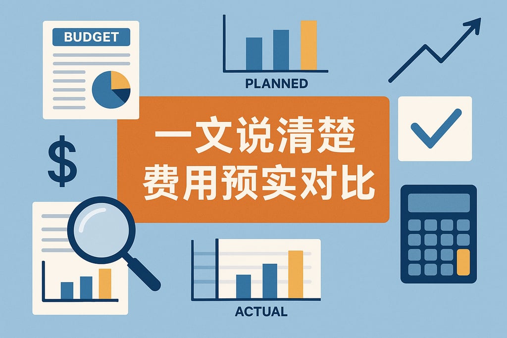 一文说清楚费用预实对比