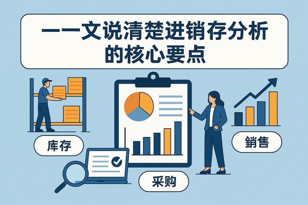 一文说清楚进销存分析的核心要点