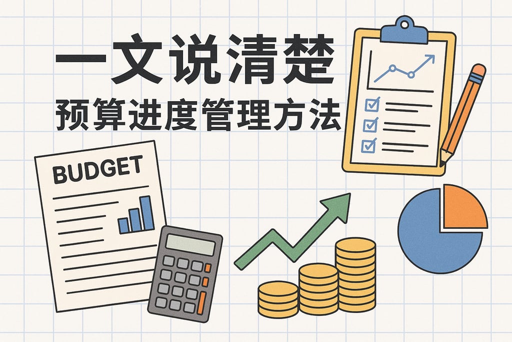 一文说清楚预算进度管理方法