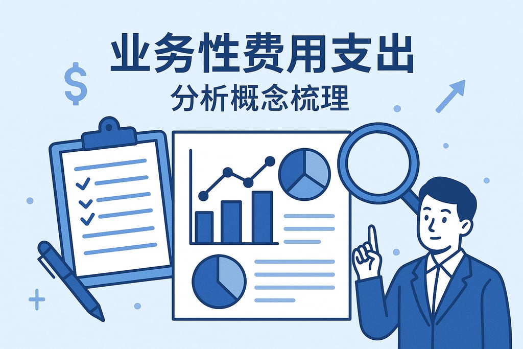 业务性费用支出分析概念梳理