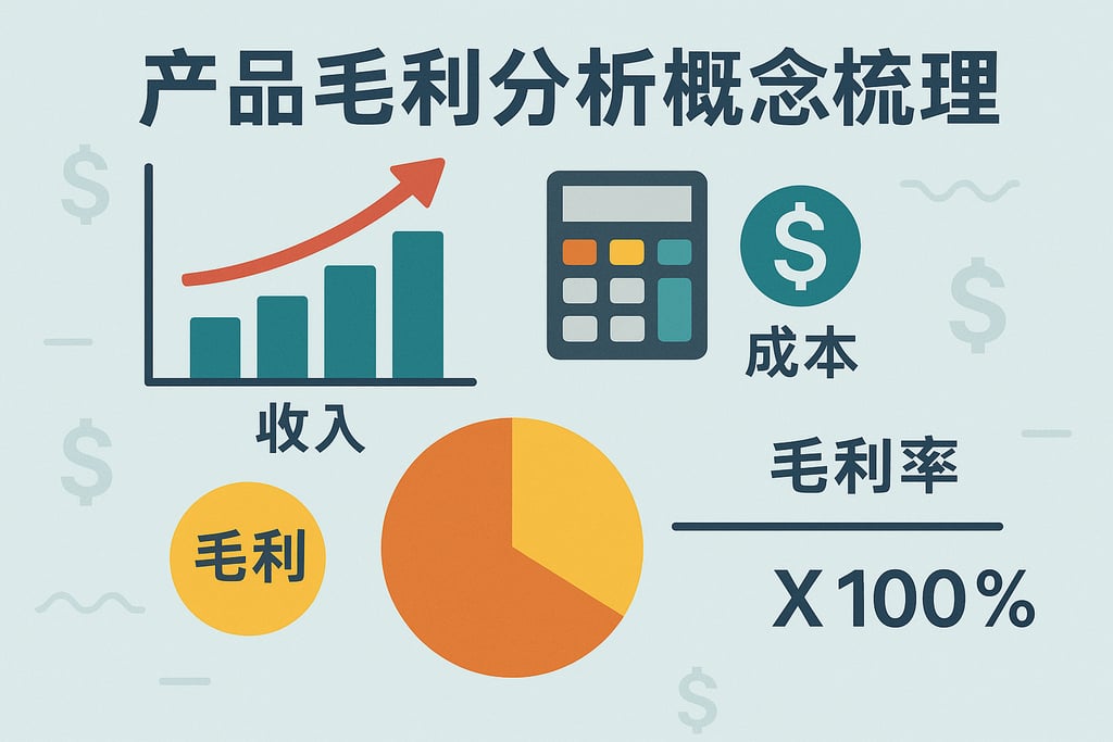产品毛利分析概念梳理