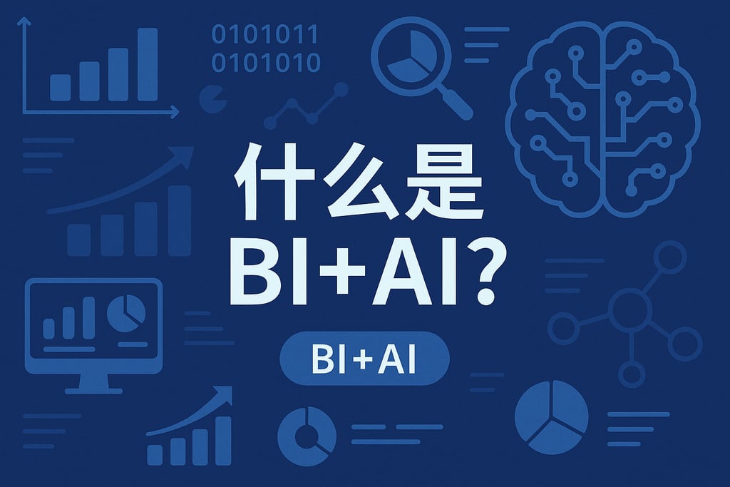 什么是BI+AI？