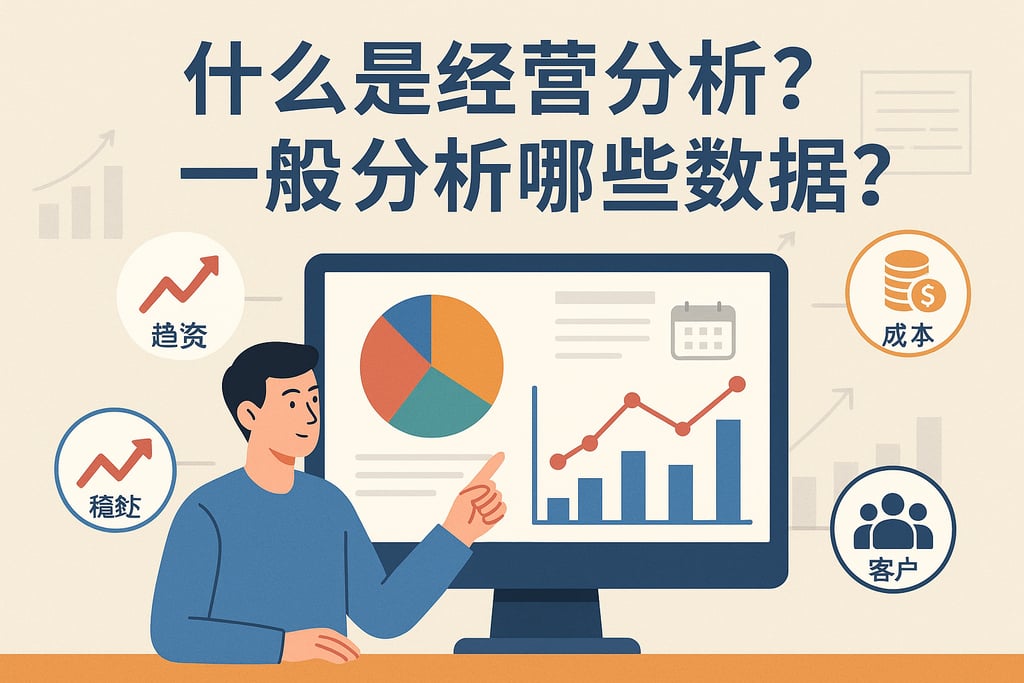 什么是经营分析一般分析哪些数据？
