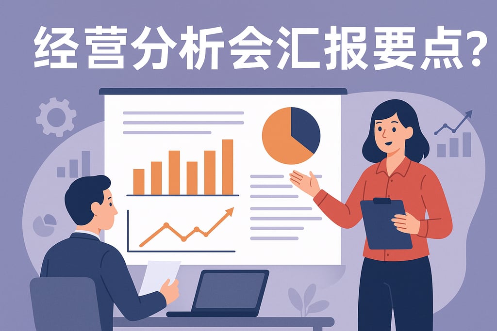 什么是经营分析会汇报要点？