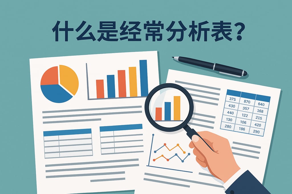 什么是经营分析表？