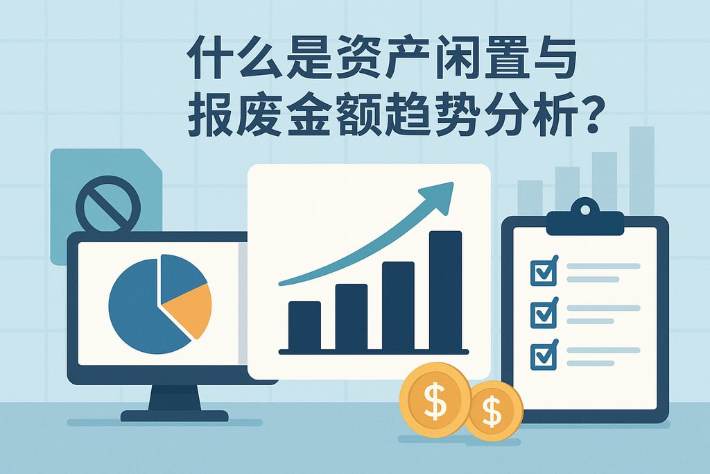 什么是资产闲置与报废金额趋势分析？