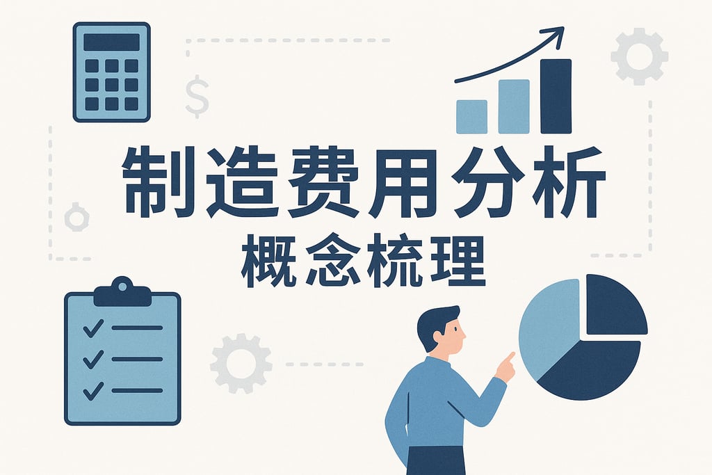 制造费用分析概念梳理