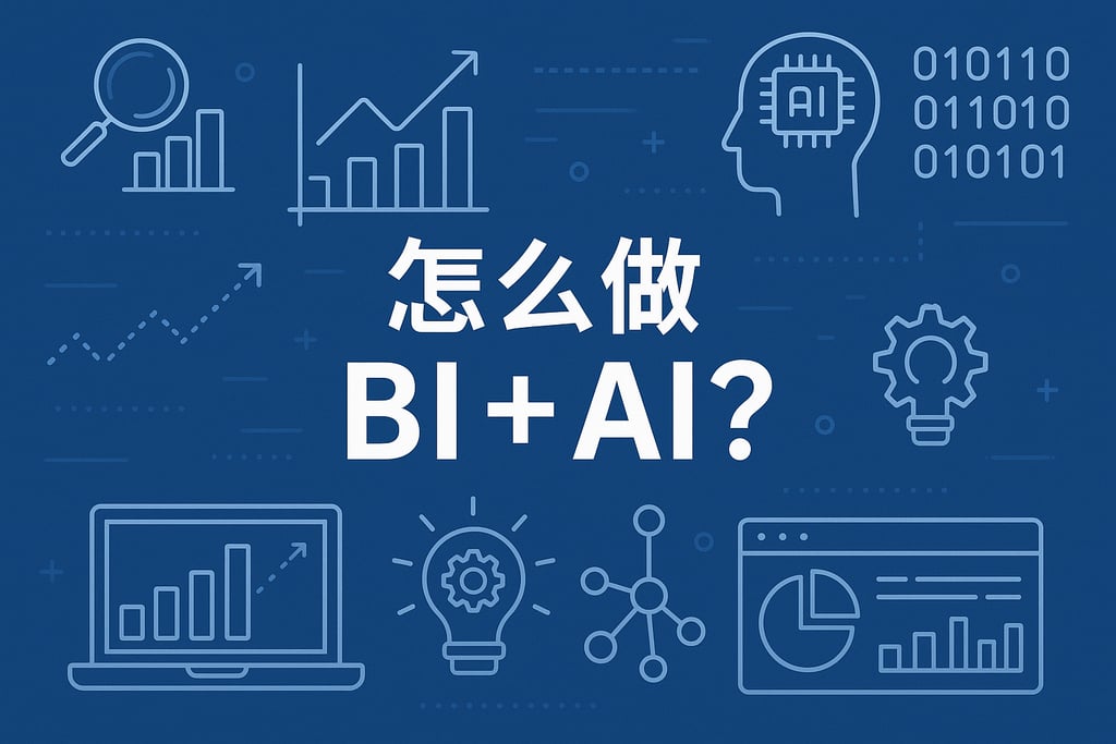 怎么做BI+AI？