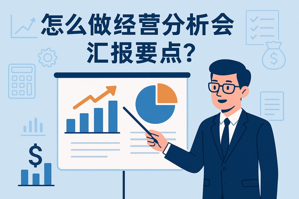 怎么做经营分析会汇报要点？