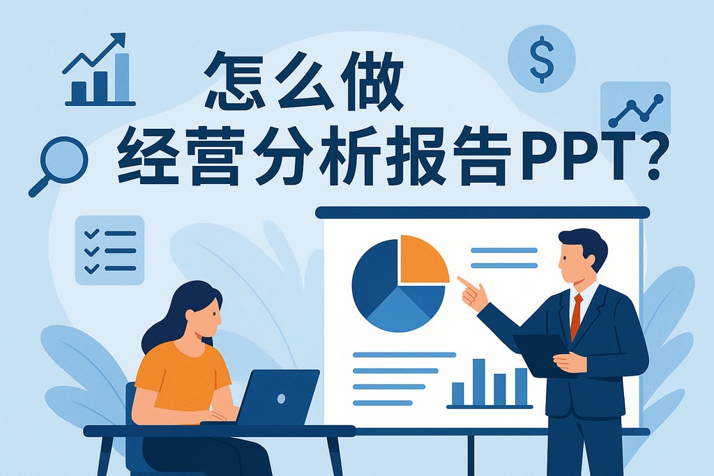 怎么做经营分析报告ppt？