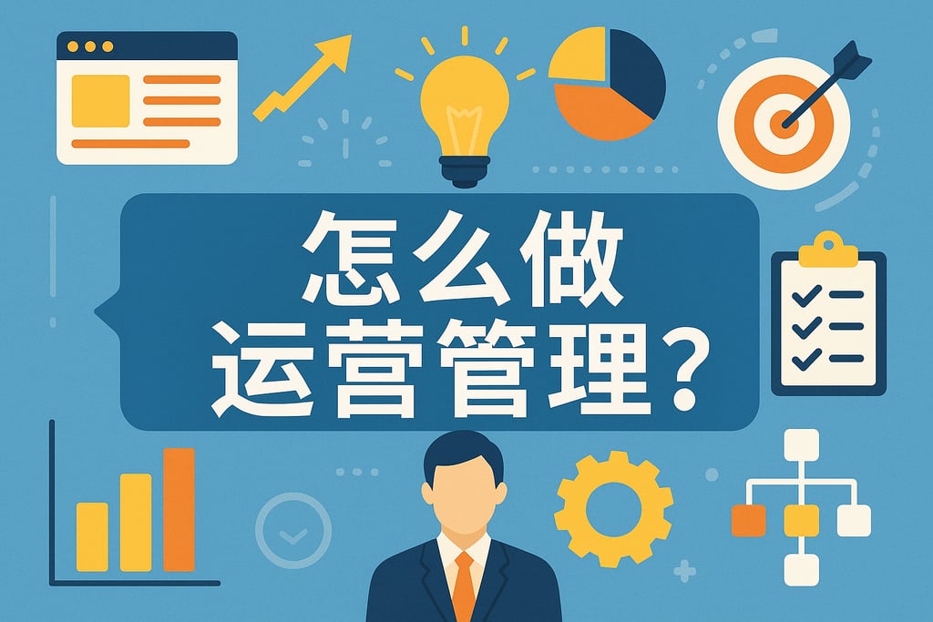 怎么做运营管理？