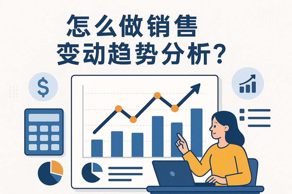 怎么做销售变动趋势分析？