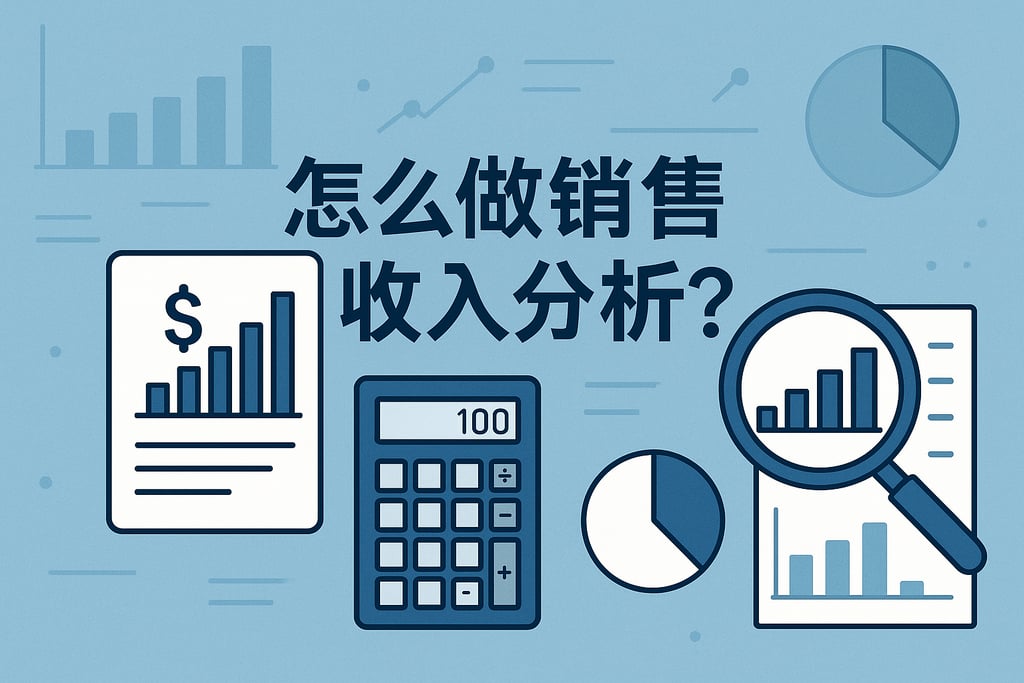 怎么做销售收入分析？