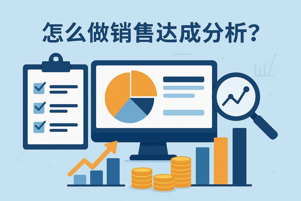 怎么做销售达成分析？