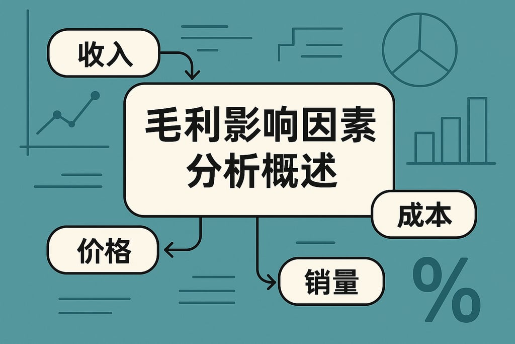 毛利影响因素分析概念梳理