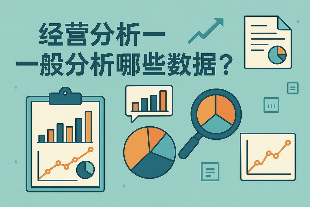 经营分析一般分析哪些数据是什么？