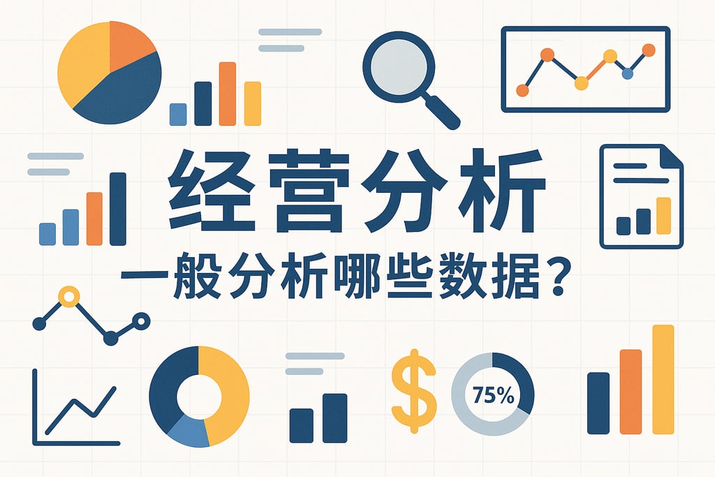 经营分析一般分析哪些数据概念梳理