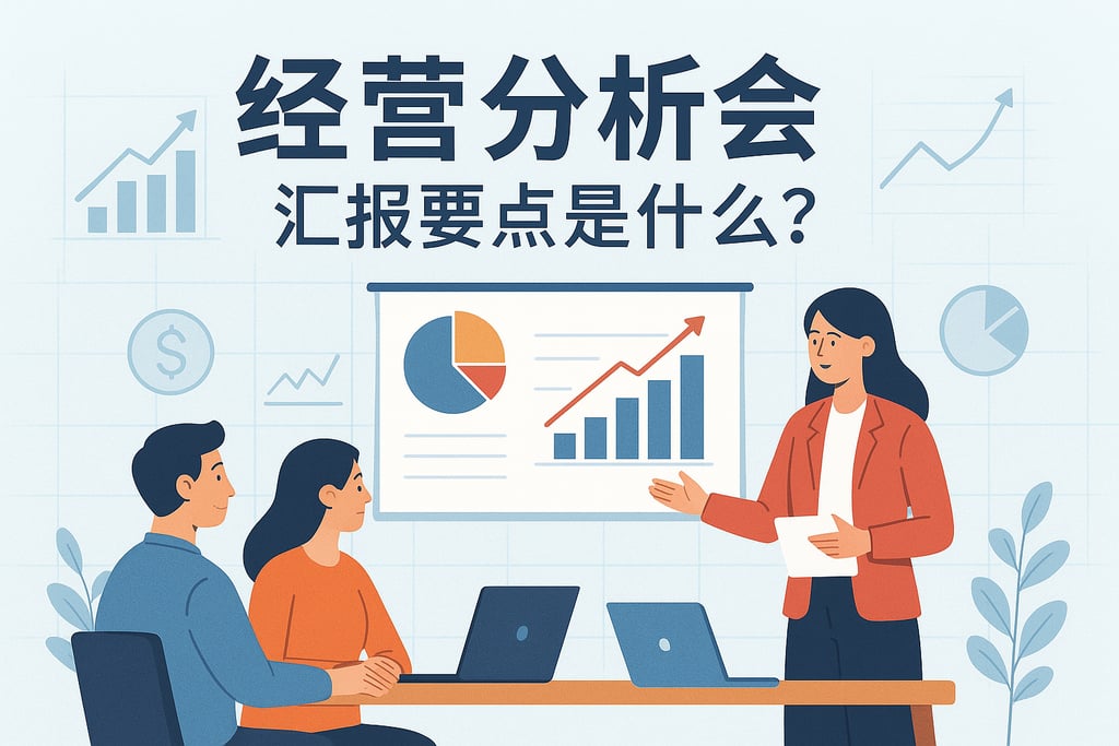 经营分析会汇报要点是什么？