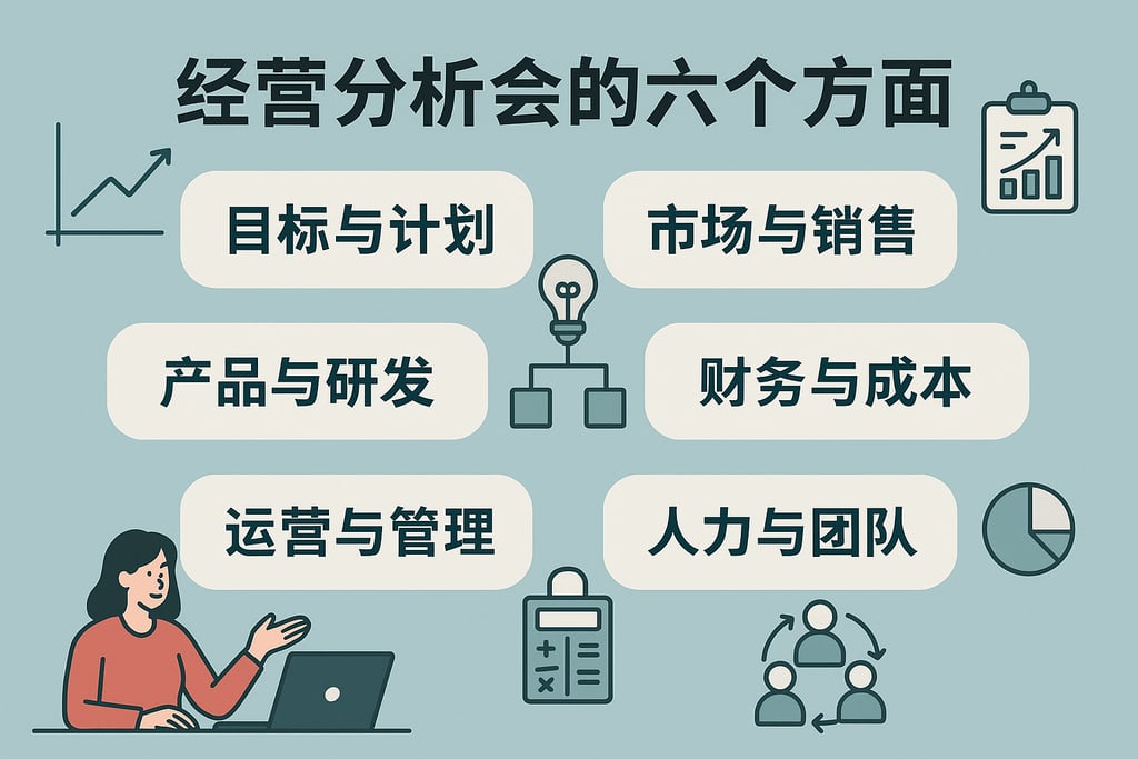 经营分析会的六个方面内容概念梳理