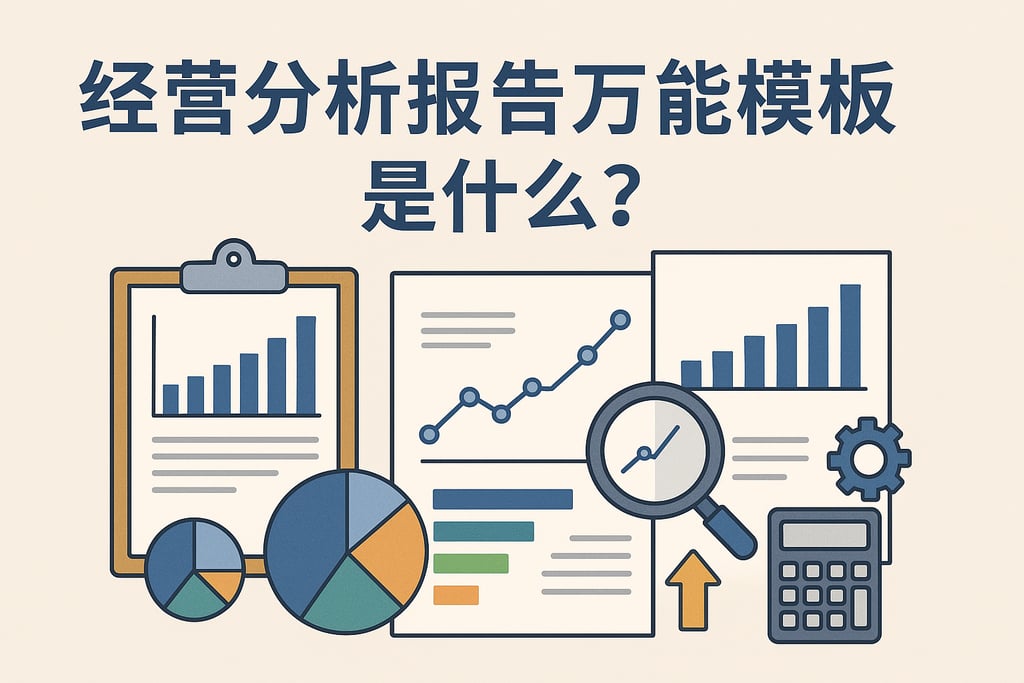 经营分析报告万能模板是什么？