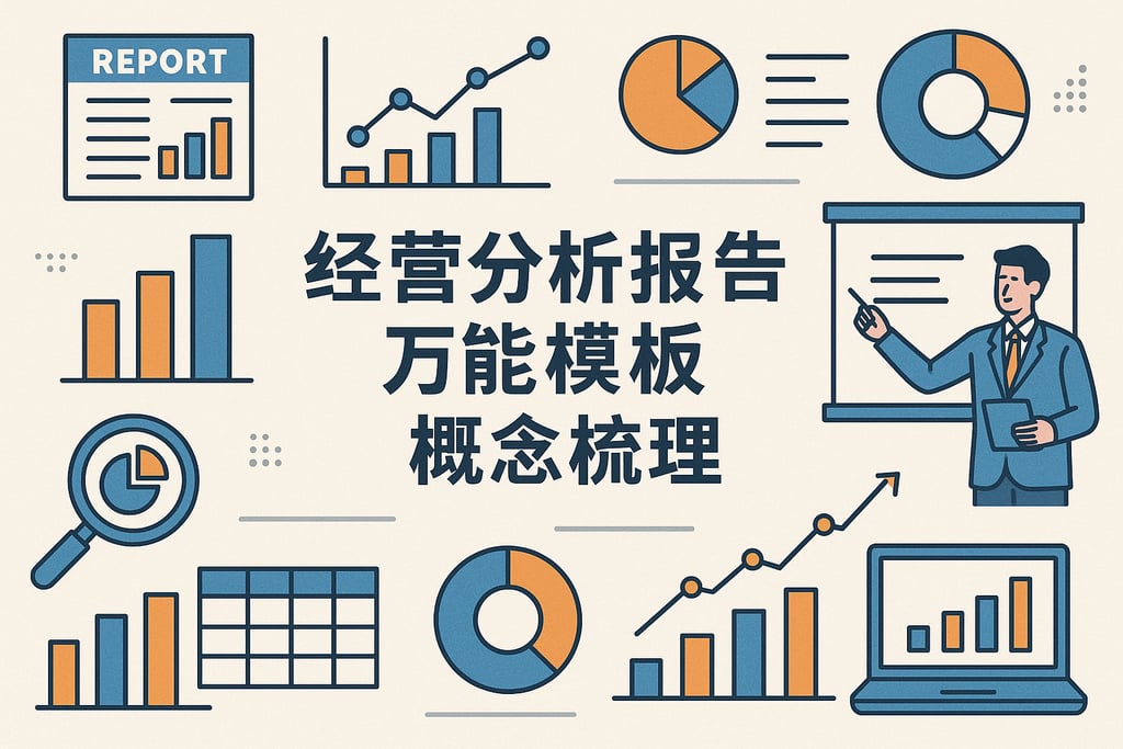 经营分析报告万能模板概念梳理