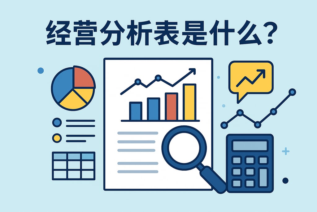 经营分析表是什么？