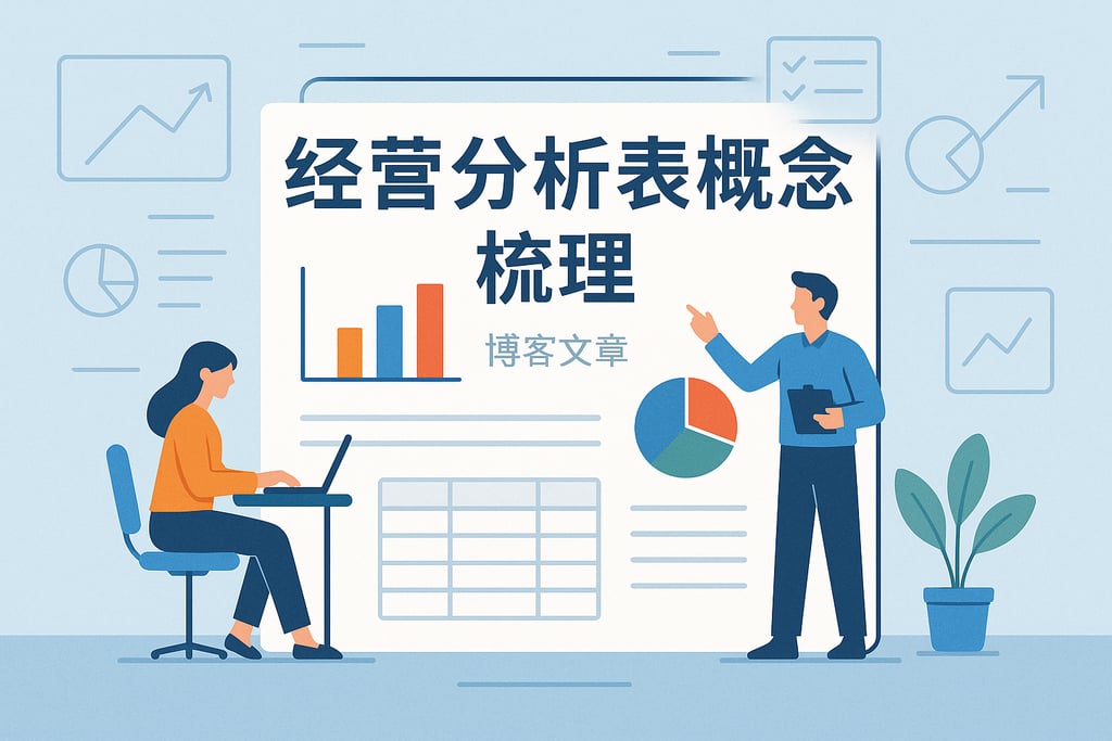经营分析表概念梳理