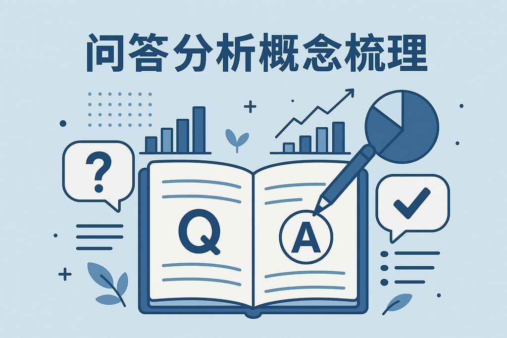 问答分析概念梳理