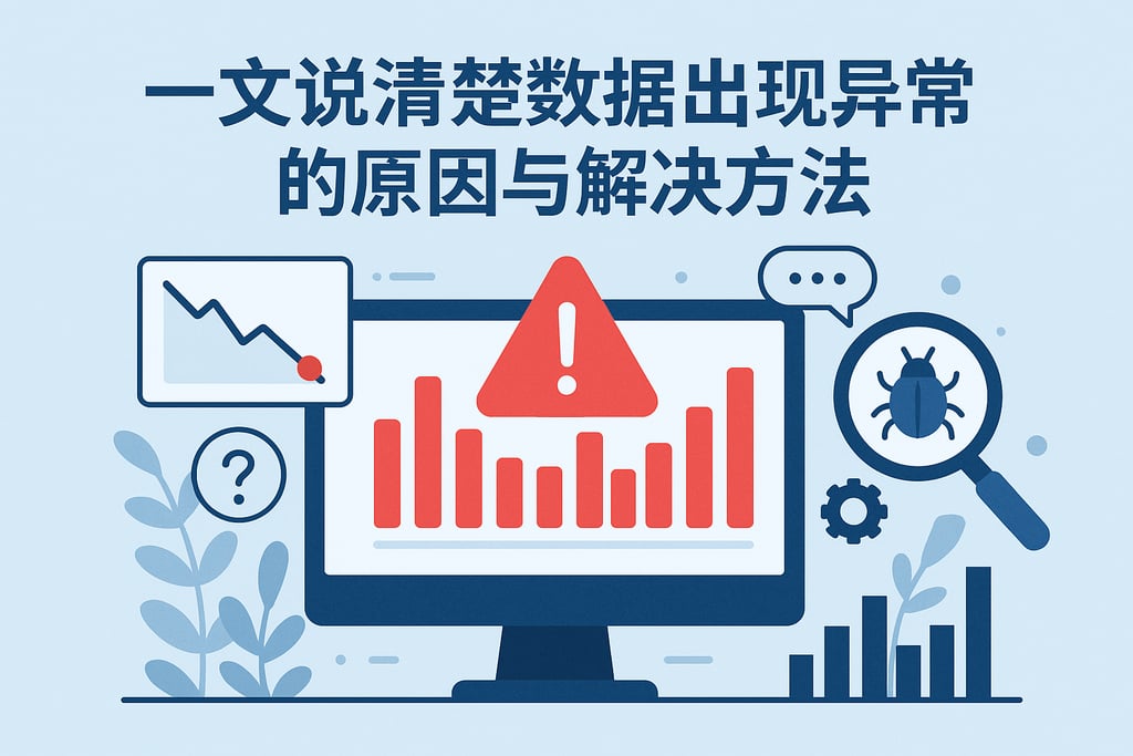 一文说清楚数据出现异常的原因与解决方法