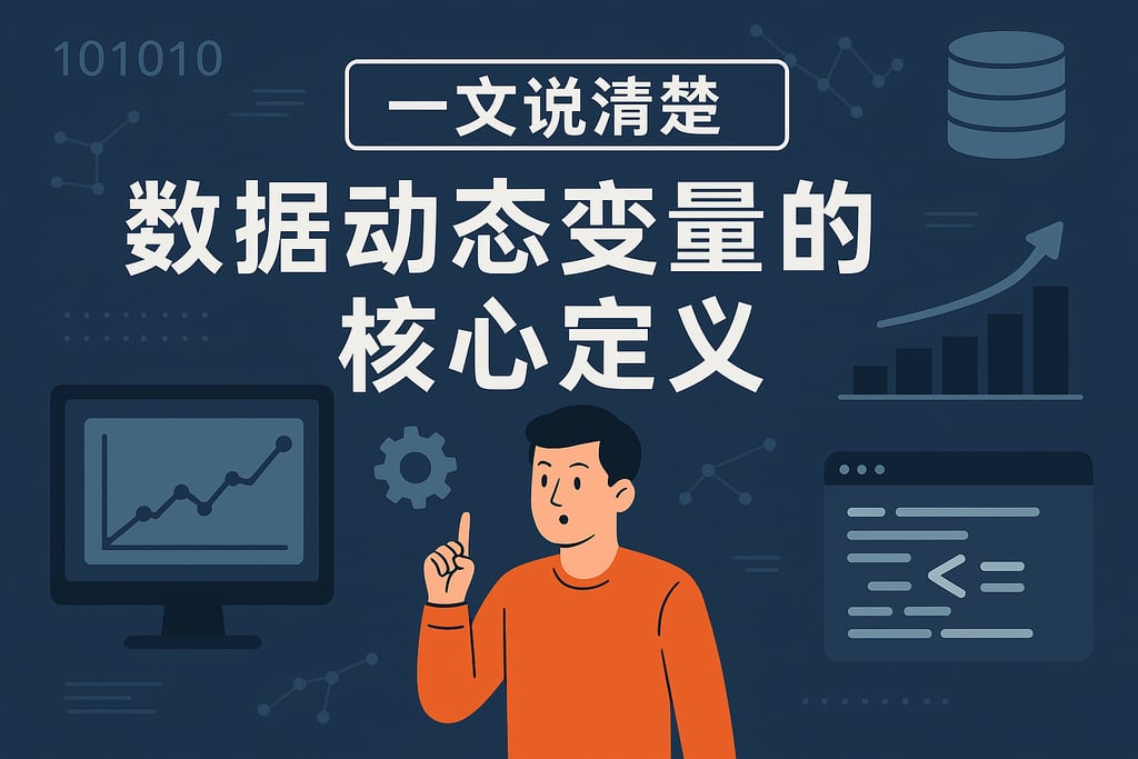 一文说清楚数据动态变量的核心定义