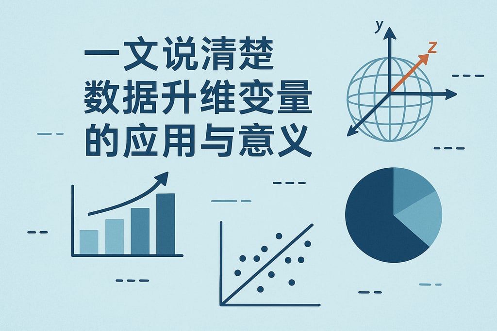 一文说清楚数据升维变量的应用与意义