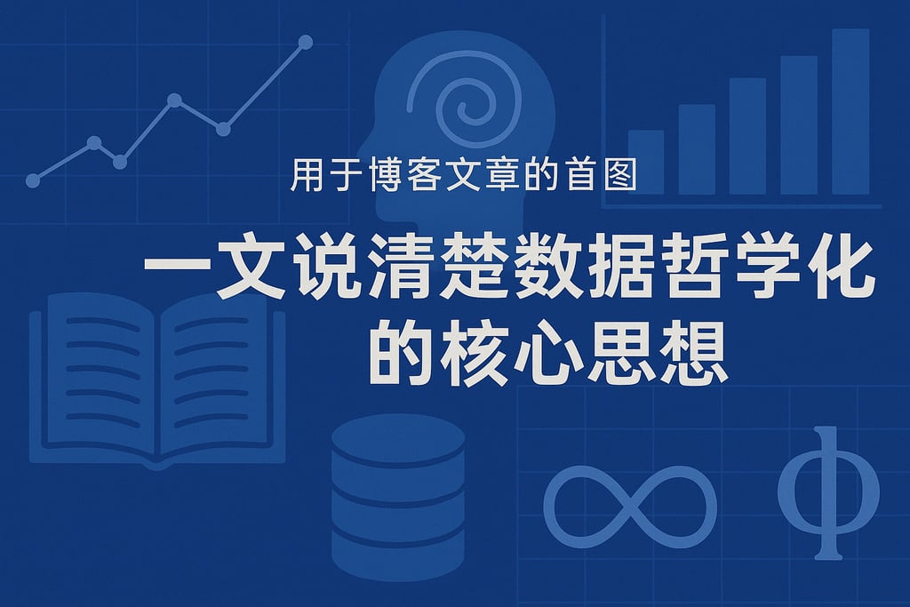 一文说清楚数据哲学化的核心思想