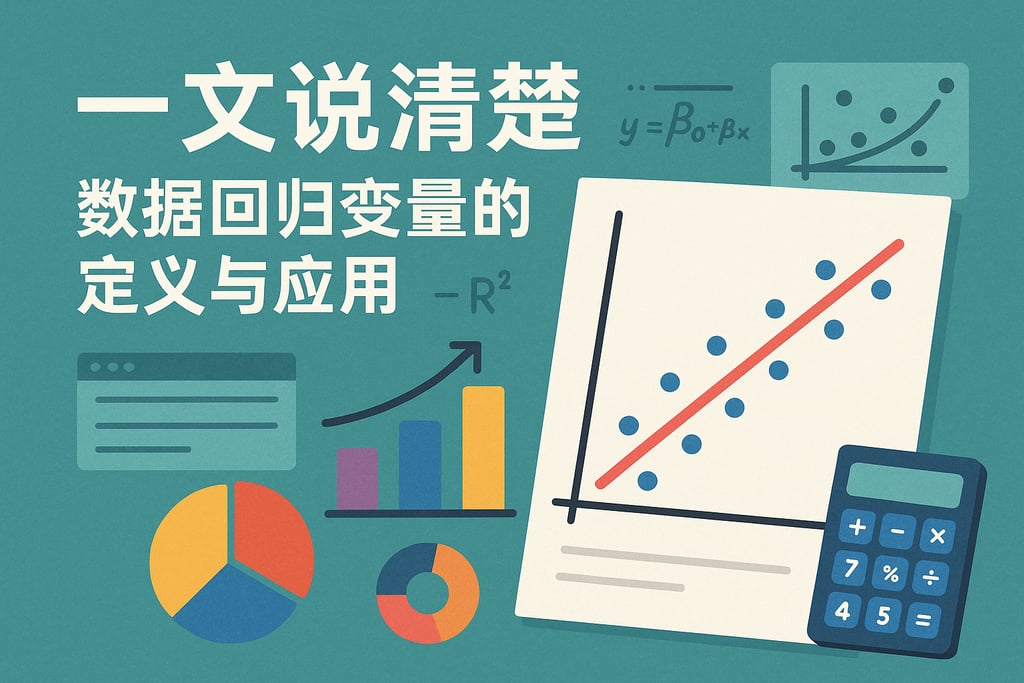 一文说清楚数据回归变量的定义与应用